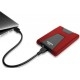 Внешний накопитель HDD 2.5 USB 1.0TB ADATA DashDrive Durable HD650 Red (AHD650-1TU31-CRD)