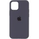 Silicone Case для iPhone 14 Pro Max Dark Grey - Фото 1