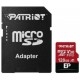 Карта памяти Patriot EP A1 microSDXC 128GB UHS-I/U3 Class 10 + SD-adapter (PEF128GEP31MCX) - Фото 1