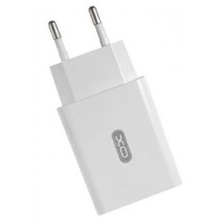 Мережевий зарядний пристрій XO L36 Single USB QC3.0 18W 3A + cable Micro White