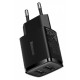 Сетевое зарядное устройство Baseus Compact 2U 10.5W EU Black (CCXJ010201) - Фото 5