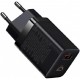 Мережевий зарядний пристрій Baseus Super Si Pro QC Type-C+USB 30W EU Black (CCSUPP-E01) - Фото 4