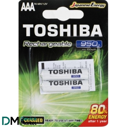 Акумулятори Toshiba TNH-03GAE (AAA 950mAh x 2 pcs)