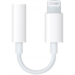 Адаптер Apple 3.5mm to Lightning White
