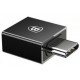 Адаптер Baseus Exquisite Type-C to USB Black (CATJQ-B01) - Фото 1