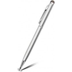 Стилус ручка Seynli 2 в 1 для планшетів і смартфонів Silver