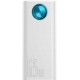 Power Bank Baseus Amblight Digital Display QC 65W 30000mAh White (PPLG-A02) - Фото 2