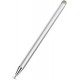 Стилус ручка Fonken Pen Voor 2 в 1 для планшетів і смартфонів Silver - Фото 1