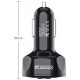 Автомобільний зарядний пристрій Fonken 3USB Quick Charge 3.0 2.1A Black - Фото 3