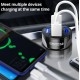 Автомобільний зарядний пристрій Fonken 3USB Quick Charge 3.0 2.1A Black - Фото 4