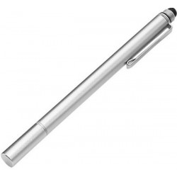 Стилус ручка Fonken Clip 2 в 1 для планшетів і смартфонів Silver