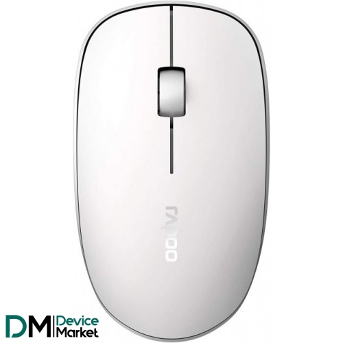Мишка Rapoo M200 Silent White USB