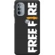 Чехол Boxface для Motorola G31/G41 Free Fire White Logo - Фото 1