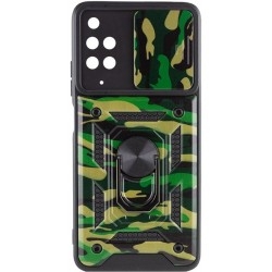 Чехол Camshield Serge Ring Camo для Xiaomi Redmi 10/Note 11 4G Army Green