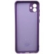 Silicone Cover Lakshmi Full Camera для Samsung A04 A045 Purple - Фото 2