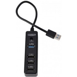 USB HUB Earldom ET-HUB07 Black