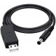 Кабель ArmorStandart USB - DC 5.5x2.1 12V 0.8 м для питания роутера (ARM65663/ARM78384) - Фото 1