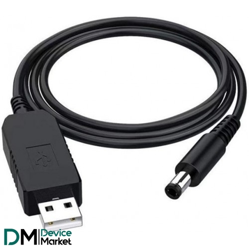 Кабель ArmorStandart USB - DC 5.5x2.1 12V 0.8 м для питания роутера (ARM65663)