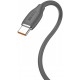 Кабель Baseus Jelly Liquid Silica USB to Type-C 100W 1.2m Black (CAGD010001) - Фото 3