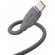 Кабель Baseus Jelly Liquid Silica USB to Type-C 100W 1.2m Black (CAGD010001) - Фото 4