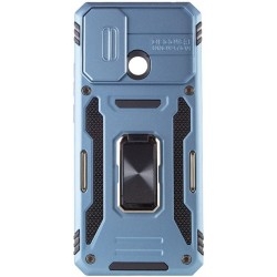 Чехол Camshield Army Ring для Xiaomi Redmi 10C/Poco C40 Light Blue