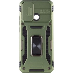 Чехол Camshield Army Ring для Xiaomi Redmi 10C/Poco C40 Army Green