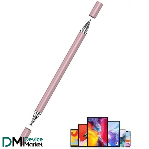 Стилус ручка Pinzheng для рисования на планшетах и смартфонах Rose Gold
