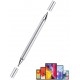 Стилус ручка Pinzheng для малювання на планшетех і смартфонах Silver - Фото 2