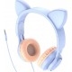 Наушники Hoco W36 Cat ear Dream Blue - Фото 2