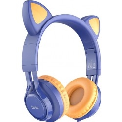 Навушники Hoco W36 Cat ear Midnight Blue