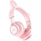 Навушники Hoco W36 Cat ear Pink - Фото 2