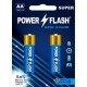 Батарейка Power Flash LR06 - Фото 1