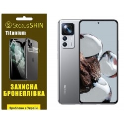 Полиуретановая пленка StatusSKIN Titanium на экран Xiaomi 12T/12T Pro/Redmi K50 Ultra Глянцевая