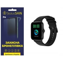 Поліуретанова плівка StatusSKIN Pro на екран Globex Smart Watch Me3 Глянцева