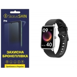 Полиуретановая пленка StatusSKIN Pro на экран Globex Smart Watch Fit Матовая