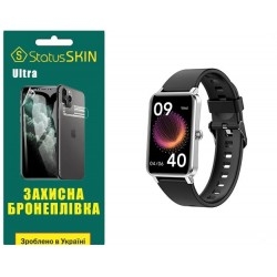 Полиуретановая пленка StatusSKIN Ultra на экран Globex Smart Watch Fit Глянцевая