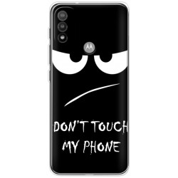 Чехол Boxface для Motorola E20 Don't Touch my Phone