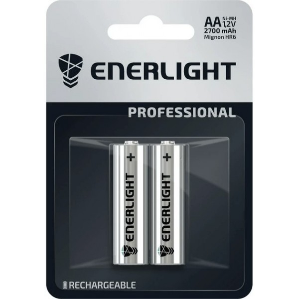 Акумулятори ENERLIGHT Professional AA 2700mAh 2 шт