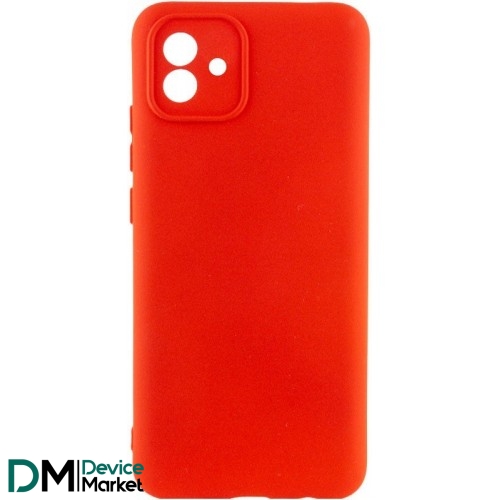 Silicone Cover Lakshmi Full Camera для Samsung A04e A042/M04 M045/F04 E045 Red