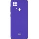 Silicone Cover Full Camera для Xiaomi Redmi 10C/Poco C40 Purple - Фото 1