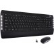 Комплект (клавиатура, мышка) ERGO KM-850WL USB Black - Фото 2