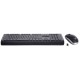 Комплект (клавиатура, мышка) ERGO KM-850WL USB Black - Фото 3