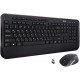 Комплект (клавиатура, мышка) ERGO KM-710WL USB Black - Фото 2