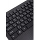 Комплект (клавиатура, мышка) ERGO KM-650WL USB Black - Фото 6