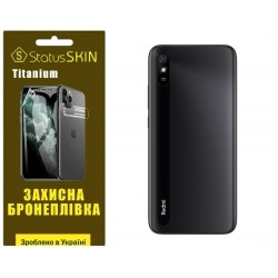 Поліуретанова плівка StatusSKIN Titanium на корпус Xiaomi Redmi 9A Глянцева