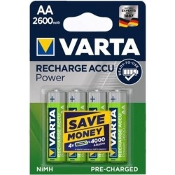 Акумулятори VARTA Rechargeable Accu Endless AA/HR06 Ni-MH 2600 mAh BL 4шт (Varta 5716)