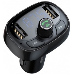 FM-трансмиттер Baseus T typed S-09 Bluetooth MP3 car charger Tarnish (CCALL-TM01)