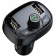 FM-трансмітер Baseus T typed S-09 Bluetooth MP3 car charger Tarnish (CCALL-TM01) - Фото 1