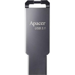 Флеш память APACER AH360 64GB Metal Black (AP64GAH360A-1)