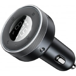 FM-трансмиттер Baseus Enjoy Car Wireless MP3 Charger (Wireless 5.0+5V/3.4A) Black (CCLH-01)